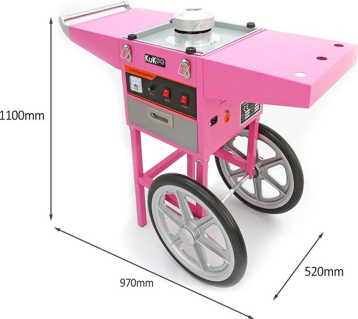 Produktbild Kukoo Rosa Zuckerwattemaschine