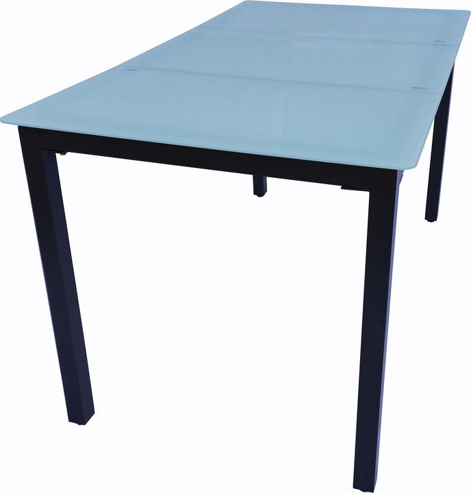 Produktbild VCM Alu Gartenmöbel Set 140 x 80 Mattglas (140 cm)