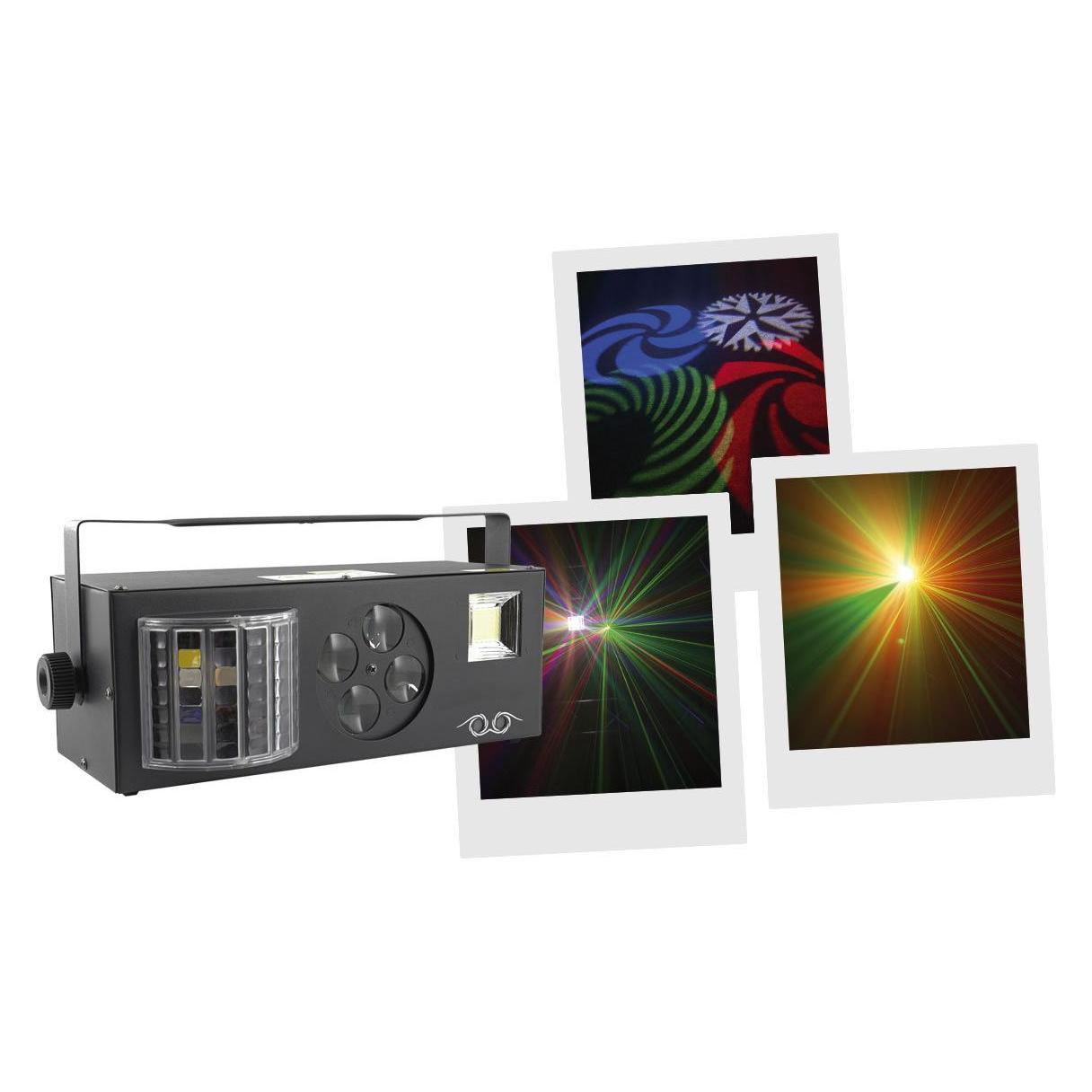 BoomToneDJ Lightshow 4fx, Scheinwerfer, Schwarz