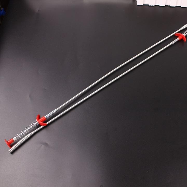 Produktbild König Design Abflussreiniger Rohrbürste Abflussfrei Rohr Abfluss Siphon Bürste Spirale Haare (1 Stk.)