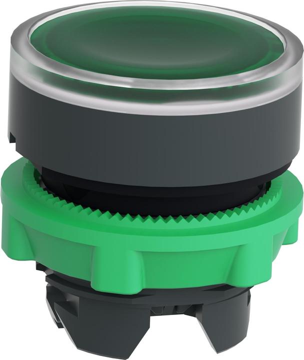 Produktbild Schneider Electric Leuchttaster grün rund 22mm IP66