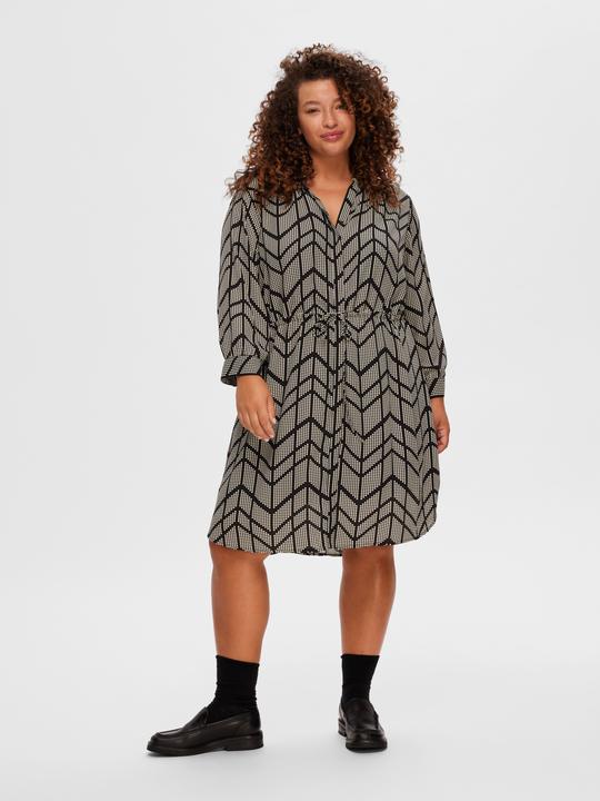 Actual product image Selected Print mini dress (40)