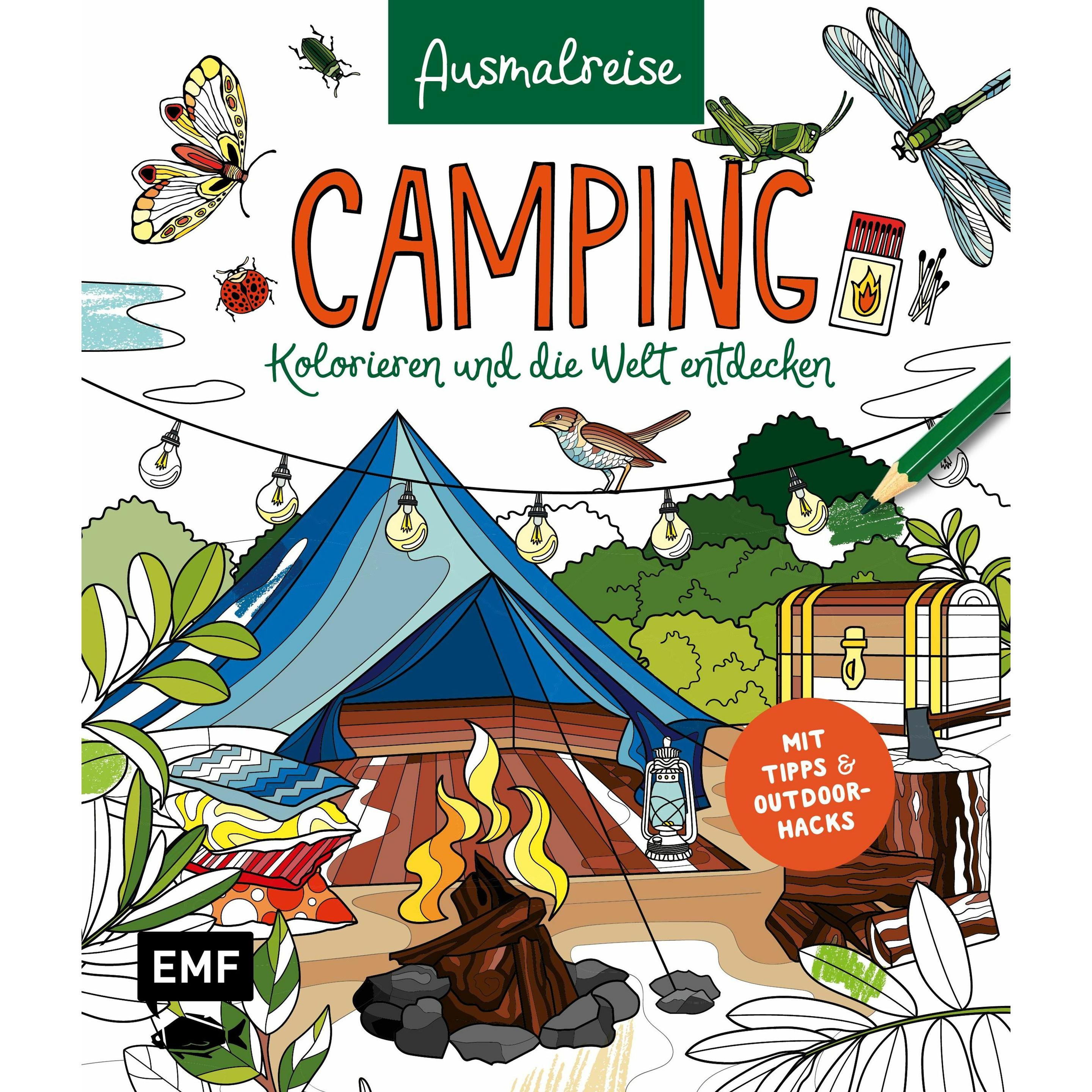 Edition Fischer Ausmalreise Camping
