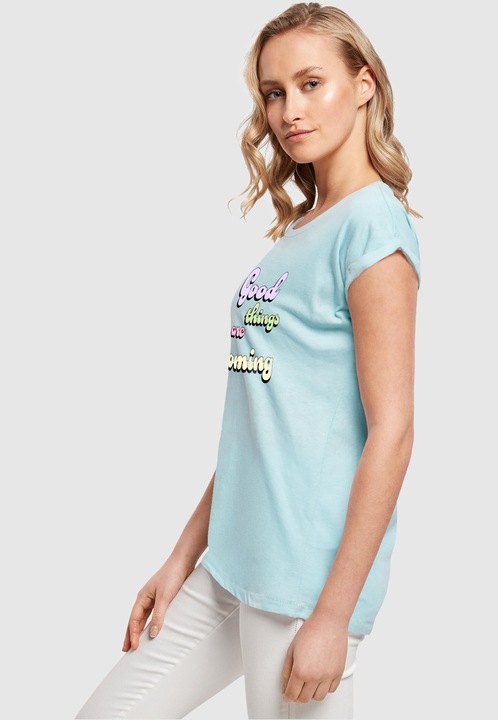 Produktbild Merchcode Ladies Good Things Extended Shoulder Tee - 112623 (S)