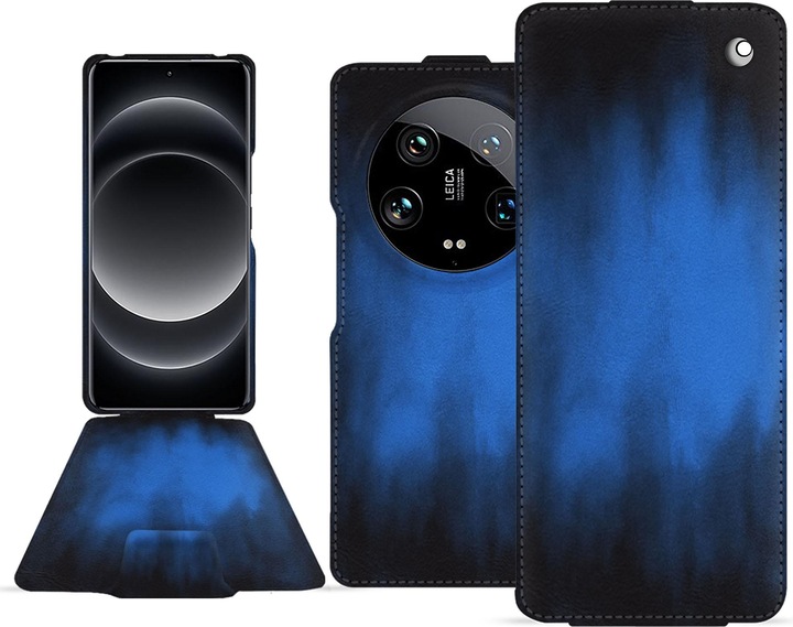 Actual product image Noreve Vertical leather shell (Xiaomi 14 Ultra)