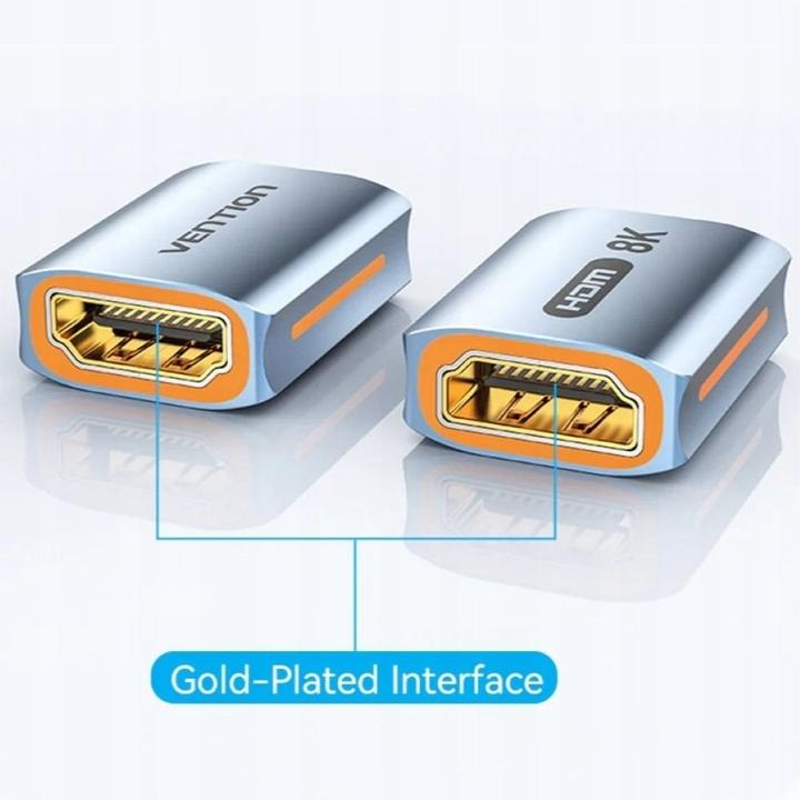 Actual product image Vention HDMI Coupling 8K at 60Hz (HDMI)