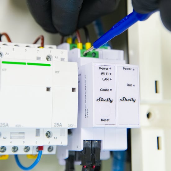 Actual product image Shelly Pro 3EM-3CT 63