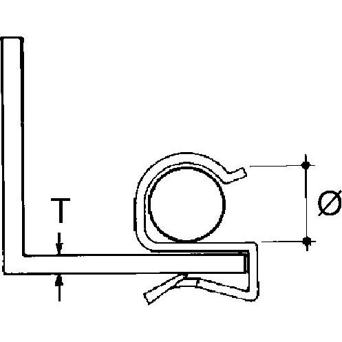 Niedax, Kabelhalter, EKLIPS-Kabelbf.