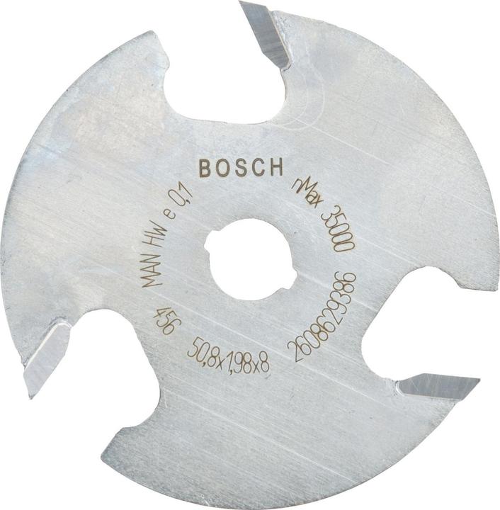 Immagine prodotto Bosch Professional Zubehör Fresa a disco per scanalature Expert per legno, 8 mm, D1 50,8 mm, L 2 mm, G 8 mm