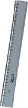 Actual product image Herlitz Herl ruler plastic transp. (30 cm, Plastic)
