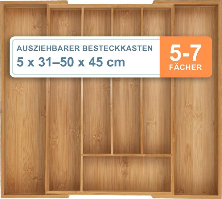 Relaxdays Cutlery tray