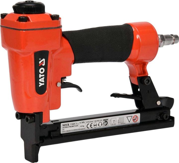 Actual product image Yato Professional compressed air tacker for staples