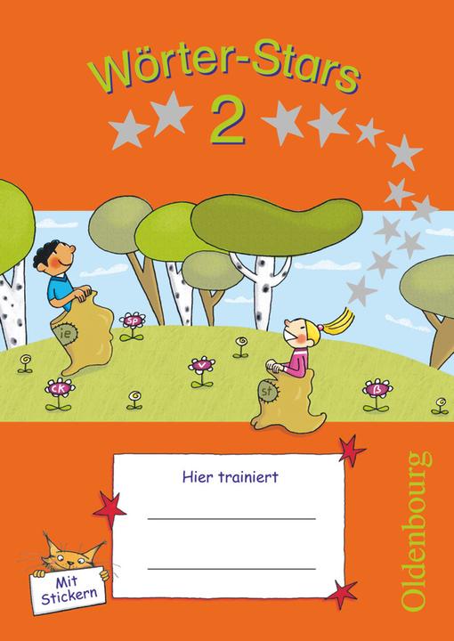 Produktbild Wörter-Stars 2. Schuljahr. Übungsheft mit Lösungen (Deutsch, Anja Wildemann, Dirk Menzel, Margret Kolbe, Mascha Kleinschmidt-Bräutigam, Sandra Duscher, 2021)