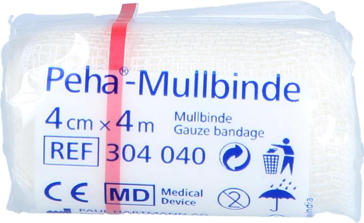 Produktbild Hartmann Mullbinden 4 m x 4 cm / 20 Stk.