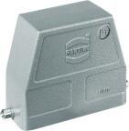 Produktbild Harting Steckdose HAN 16 B M32 in seitlichem, extra hohem Gehäuse 76 mm