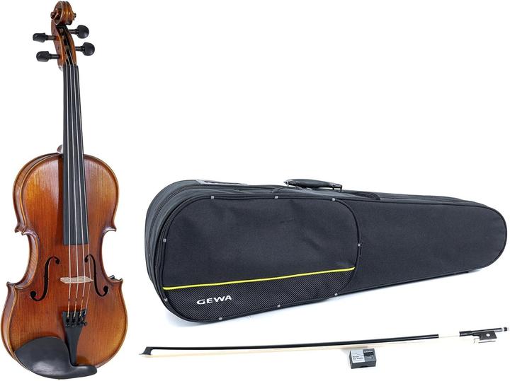 Gewa Vioolset Maestro 2 mit Formetui, Carbonbogen und Aurora-Saiten (Geige)