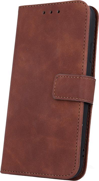 Actual product image OEM Smart Velvet case for Motorola Moto G24 / G04 brown (Motorola Moto G04, Motorola Moto G24)