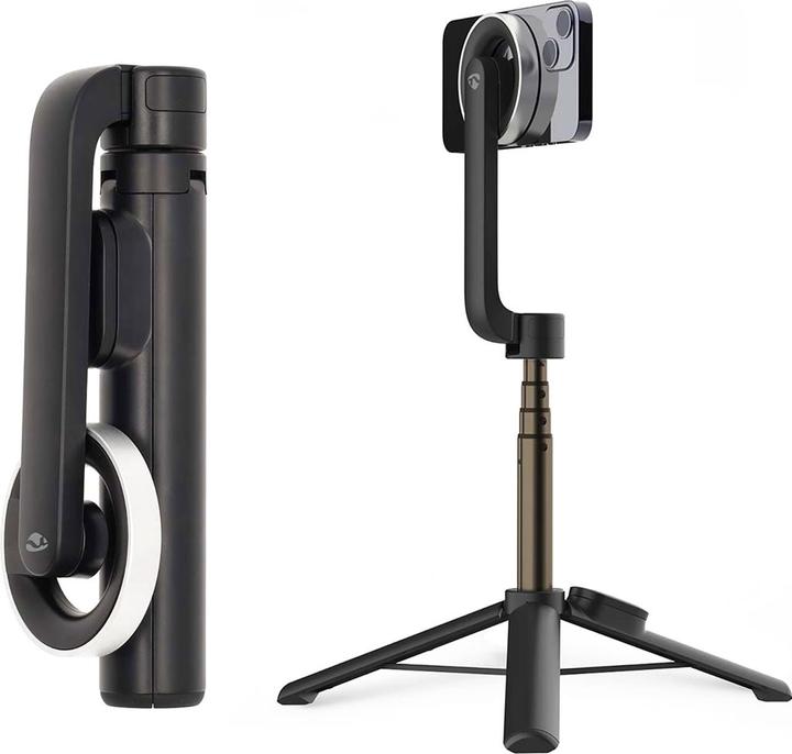 Produktbild Nedis Bluetooth Selfie Stick - Bluetooth Version: 5.0 - Maximale Bildschirmgrösse: 7" - Gefaltete Län