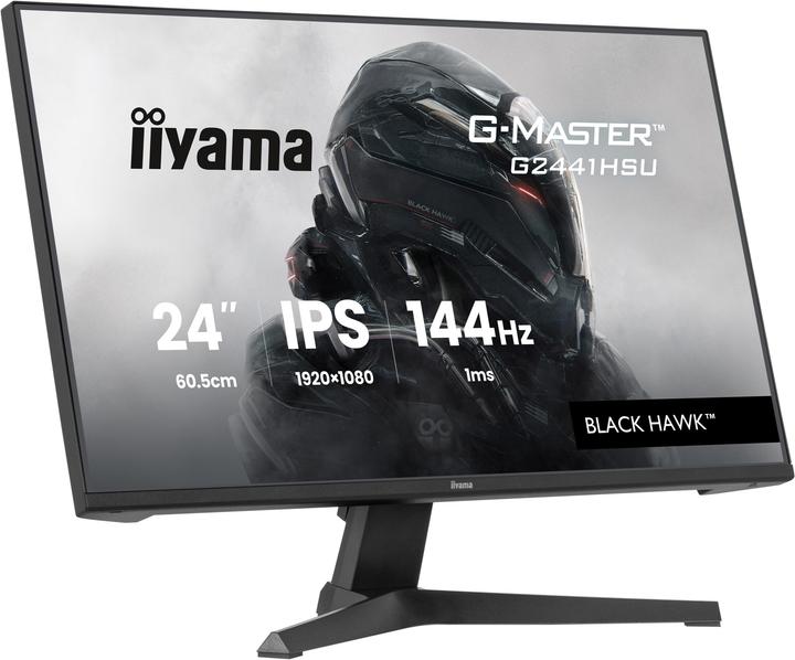 Image du produit iiyama 60.5cm (23.8") G2441HSU-B1 16:9 HDMI+DP+2xUSB IPS (1920 x 1080 pixels, 23.80")