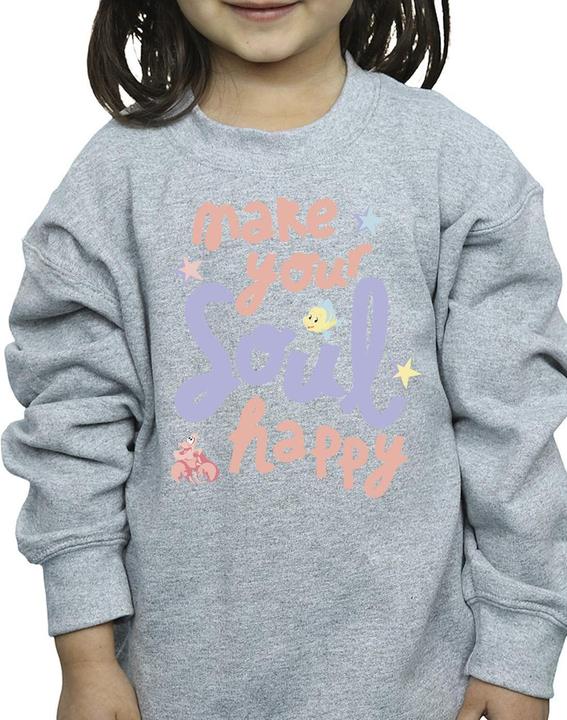 Produktbild Disney The Little Mermaid Happy Sweatshirt Mädchen (128)