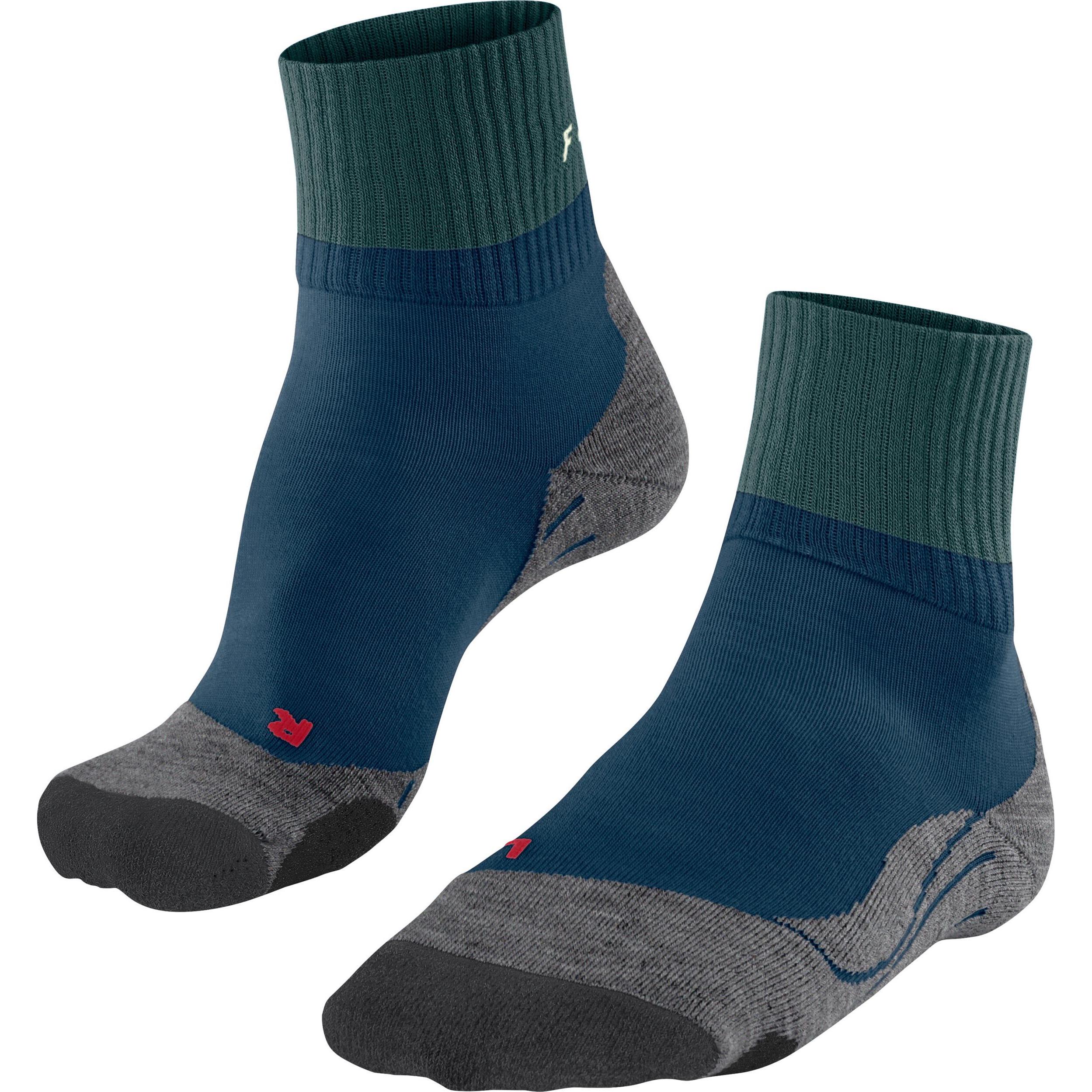 Falke, Herren, Sportsocken, TK2 Explore Short Herren Trekking (42 - 43), Blau