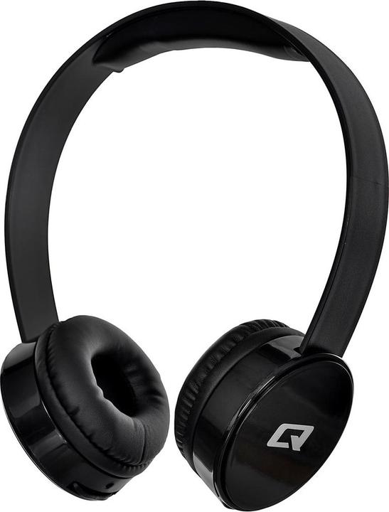 Qoltec 50817 headphones/headset Wired Head-band Calls/Music Black (ANC, Cable)