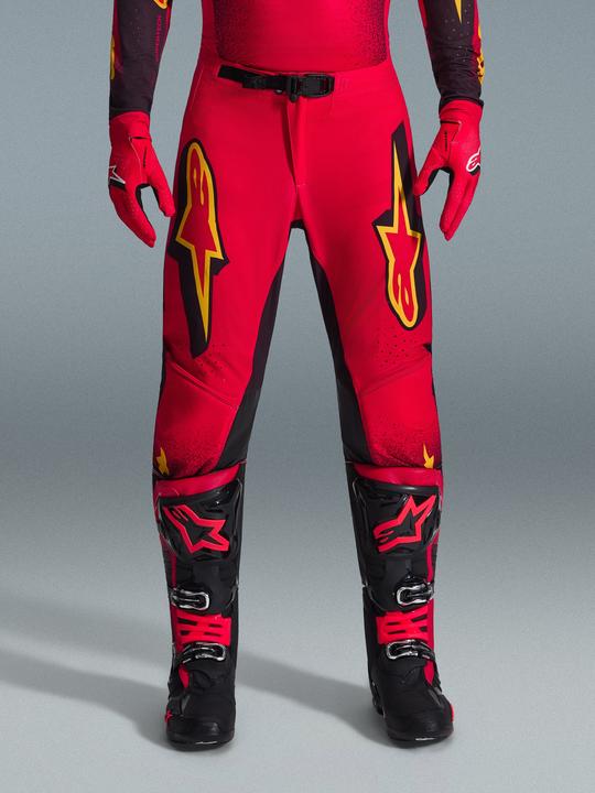 Actual product image Alpinestars Pant Supertech Scenz Red (Men, 32)