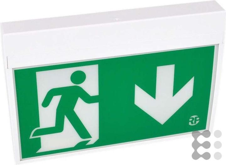 Actual product image Rp-Group LED rescue sign light