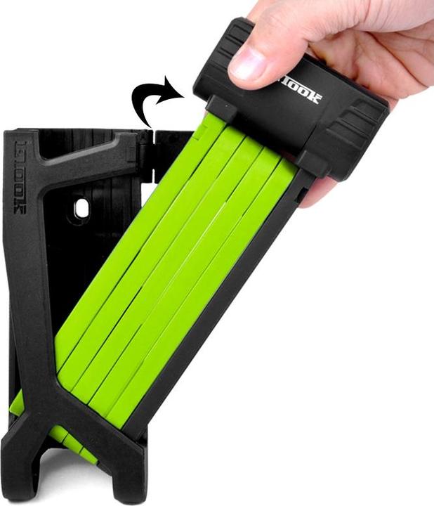 Image du produit Mobygo Cadenas pliable ET490, noir (90 cm)