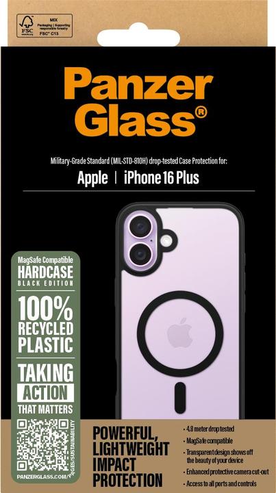 Immagine prodotto PanzerGlass Custodia rigida (Apple iPhone 16 Plus)