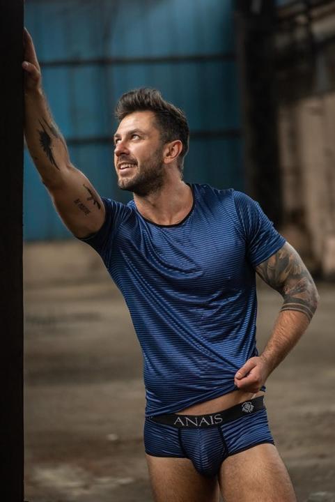 Produktbild Anais Herren T-Shirt “Marine” (L)