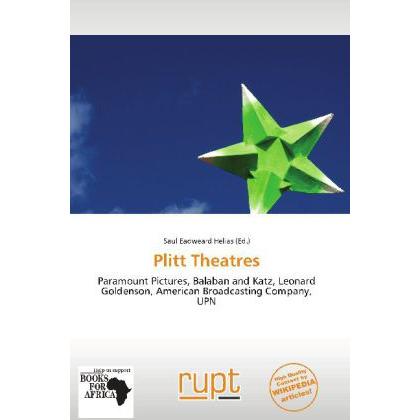 Plitt Theatres, Fachbücher von Saul Eadweard Helias