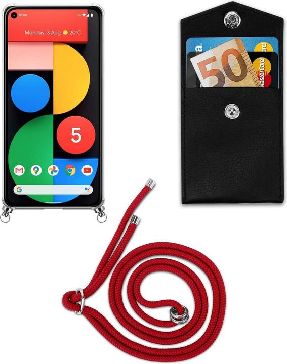 Produktbild Cadorabo TPU Handy Kette SILBER Cover