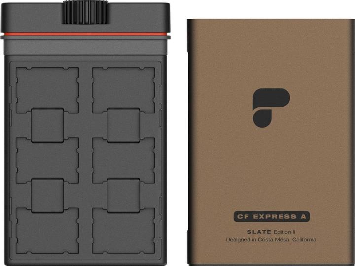 Actual product image PolarPro Storage Box Slate CFEA Edition II? Desert (Memory card cover)