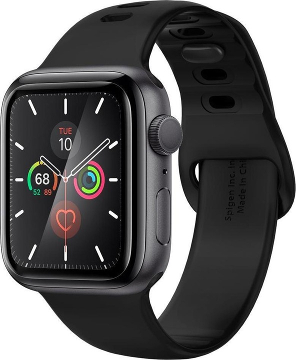 Produktbild Spigen Proflex Ez Fit Hybrid Glas Auf Der Apple Watch 4