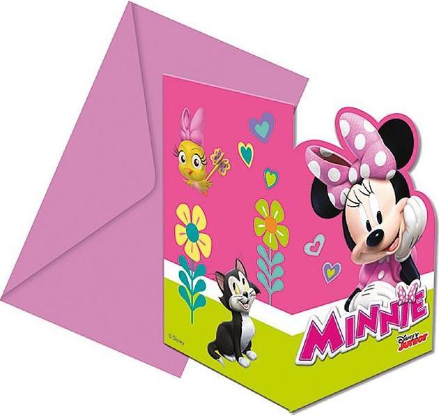 Image du produit Minnie Mouse 6 Kit d'invitation (6 pcs)