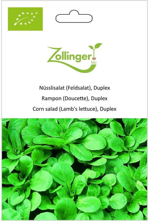Produktbild Zollinger Bio Nüsslisalat (Feldsalat), Duplex (Keimlinge)