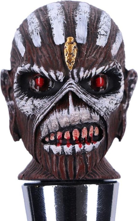 Productafbeelding Nemesis Now Iron Maiden Bouchon de bouteille Boek der zielen 10 cm