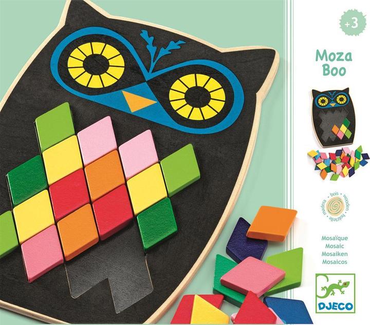 Actual product image Djeco Mosa Boo laying game