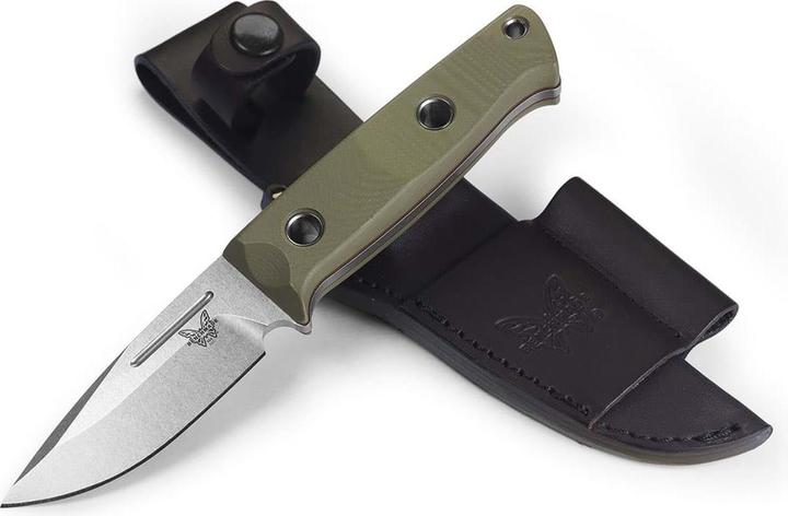 Actual product image Benchmade Mini Bushcrafter 165-1 (8.59 cm)