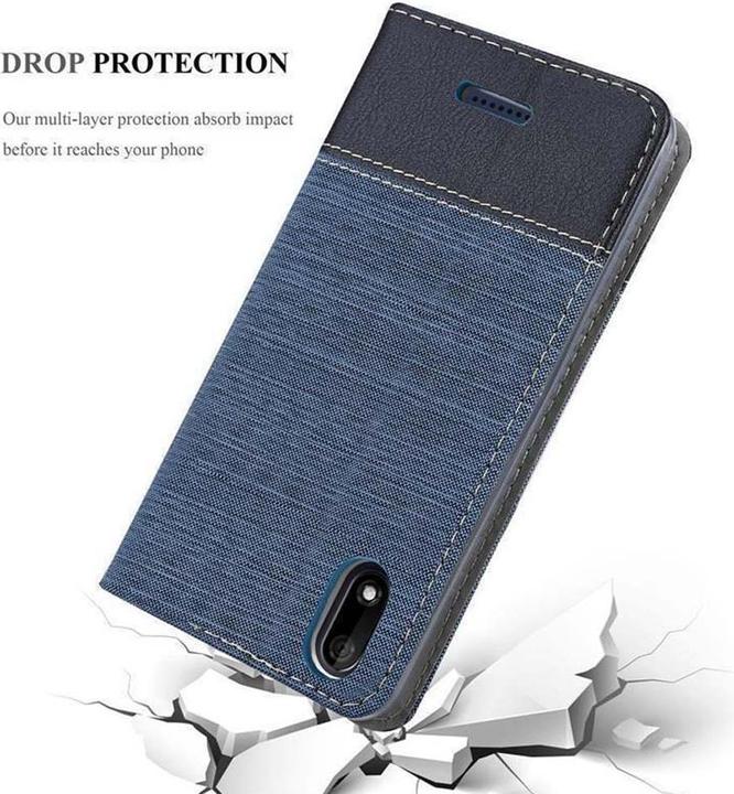 Actual product image Cadorabo Book Jeans Optics Cover (Wiko Y60)