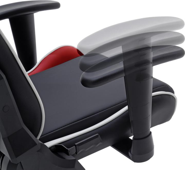 Actual product image McRacing Gaming chair P Series PF188-NRW Gaming Chair, black-red-white
