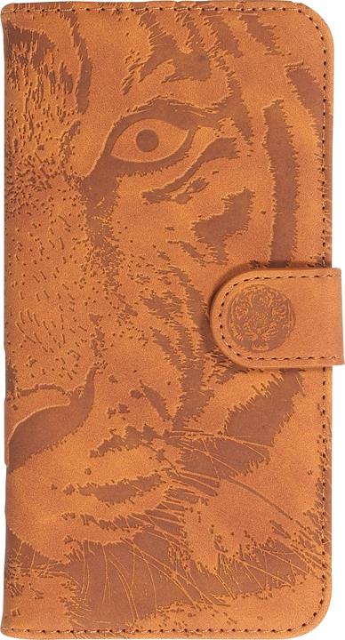 Image du produit PhoneLook Fourre Flip 3D en similicuir Oeil du tigre (Apple iPhone 14 Pro Max)