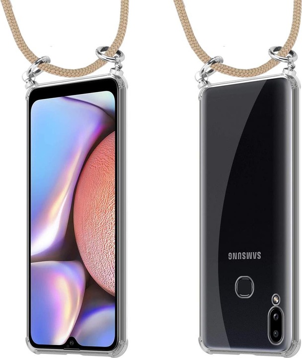 Produktbild Cadorabo TPU Handy Kette SILBER Cover