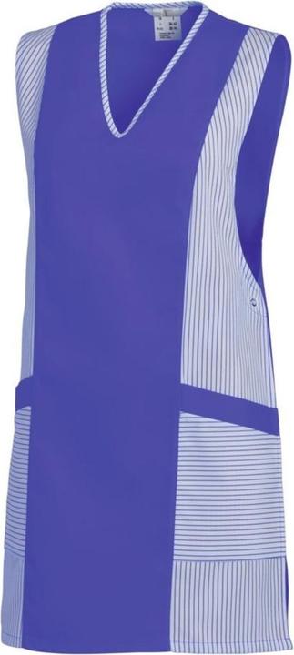 Immagine prodotto Judith Leiber Arbeitsbluse mit Kasack-Verschluss, 65% Polyester blau-weiss (42, 44, 46, 48)