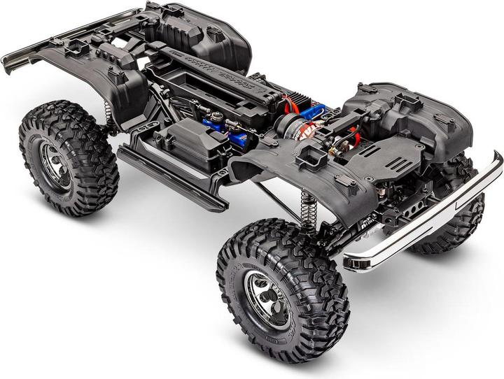 Actual product image Traxxas TRX-4 Chevy K10 High-Trail Electric Brushed Crawler 4WD 1:10 RTR Red (RTR Ready-to-Run)