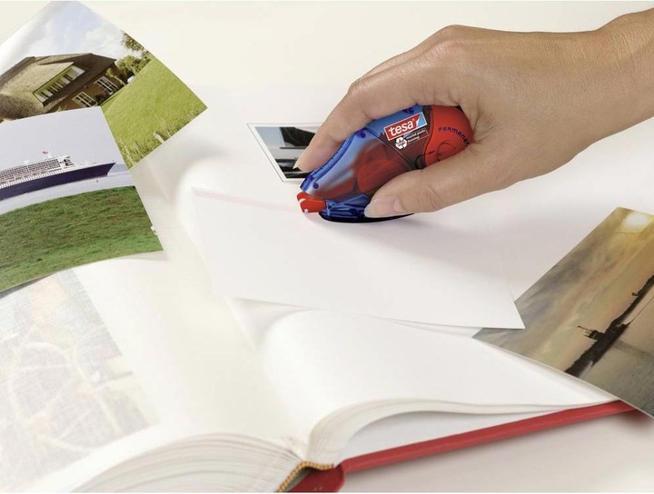Actual product image tesa 5x refill cartridge glue roller permanent