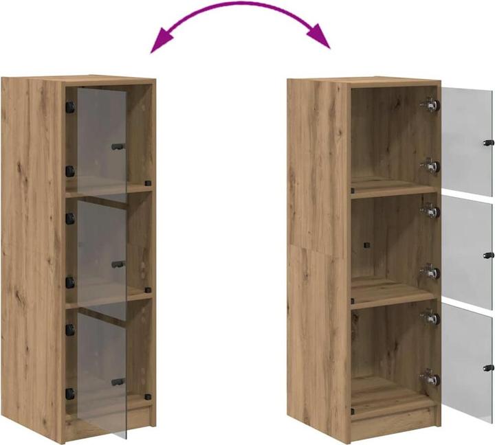 Image du produit vidaXL Highboard (35 x 37 x 109 cm)