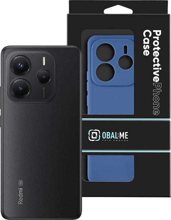 Productafbeelding iLike Back panel cover - OBAL:ME Matte TPU Cover for Xiaomi Redmi Note 14 5G Dark Blue (Xiaomi Redmi Note 14 5G)