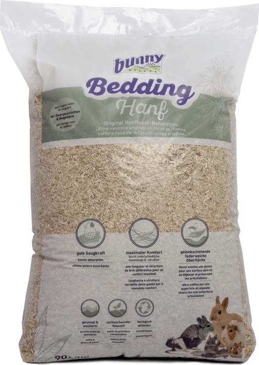Produktbild Bunny Bedding Hanf (0.90 kg, Einstreu)